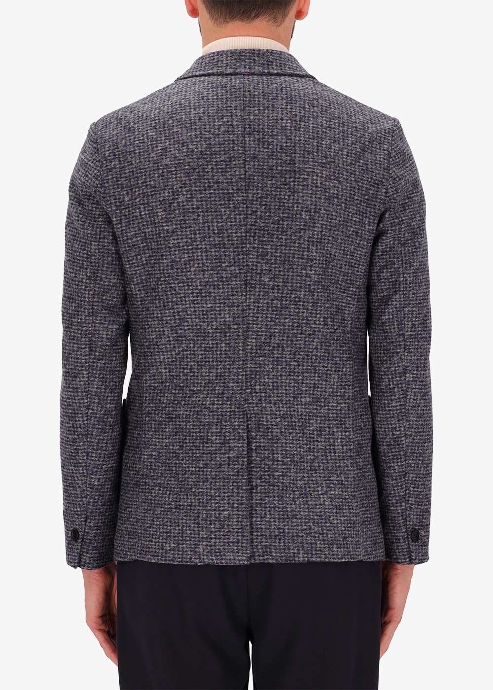 Jacke Giona mit Bouclé-Effekt aus gekochter Wolle