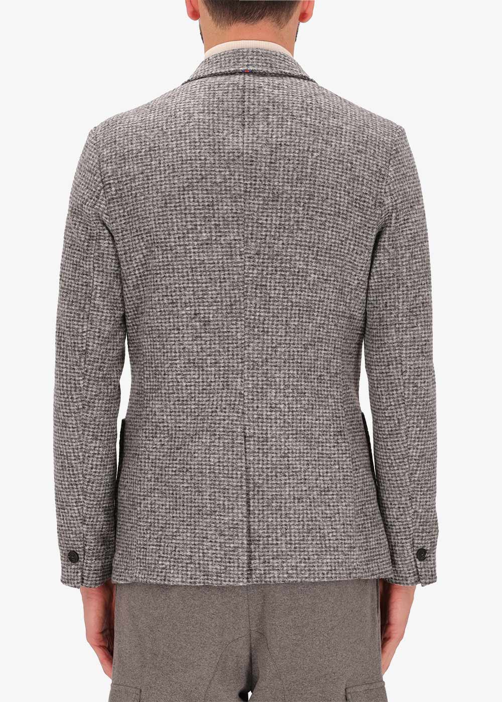 Jacke Giona mit Bouclé-Effekt aus gekochter Wolle