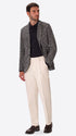 Botticelli Blue Jacquard Jacket - Model Full Body Shot