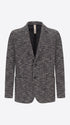 Distretto12 Botticelli Blue Jacquard Jacket - Product Still Life