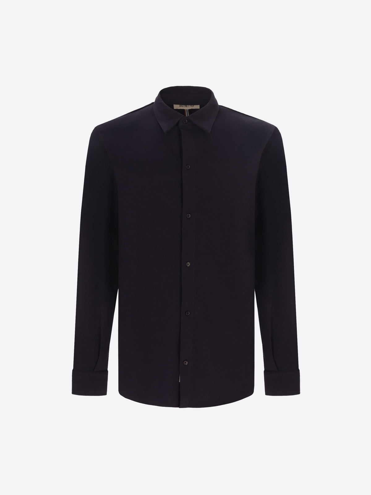 Distretto12 Modigliani Blue Jersey Shirt - Product Still Life