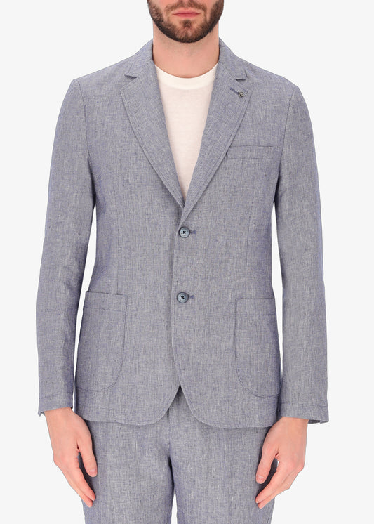Jacke aus Leinenmischgewebe Certo