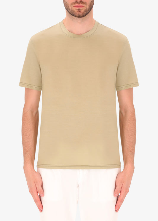 Mako Baumwolle Fil d'Écosse T-Shirt Scot