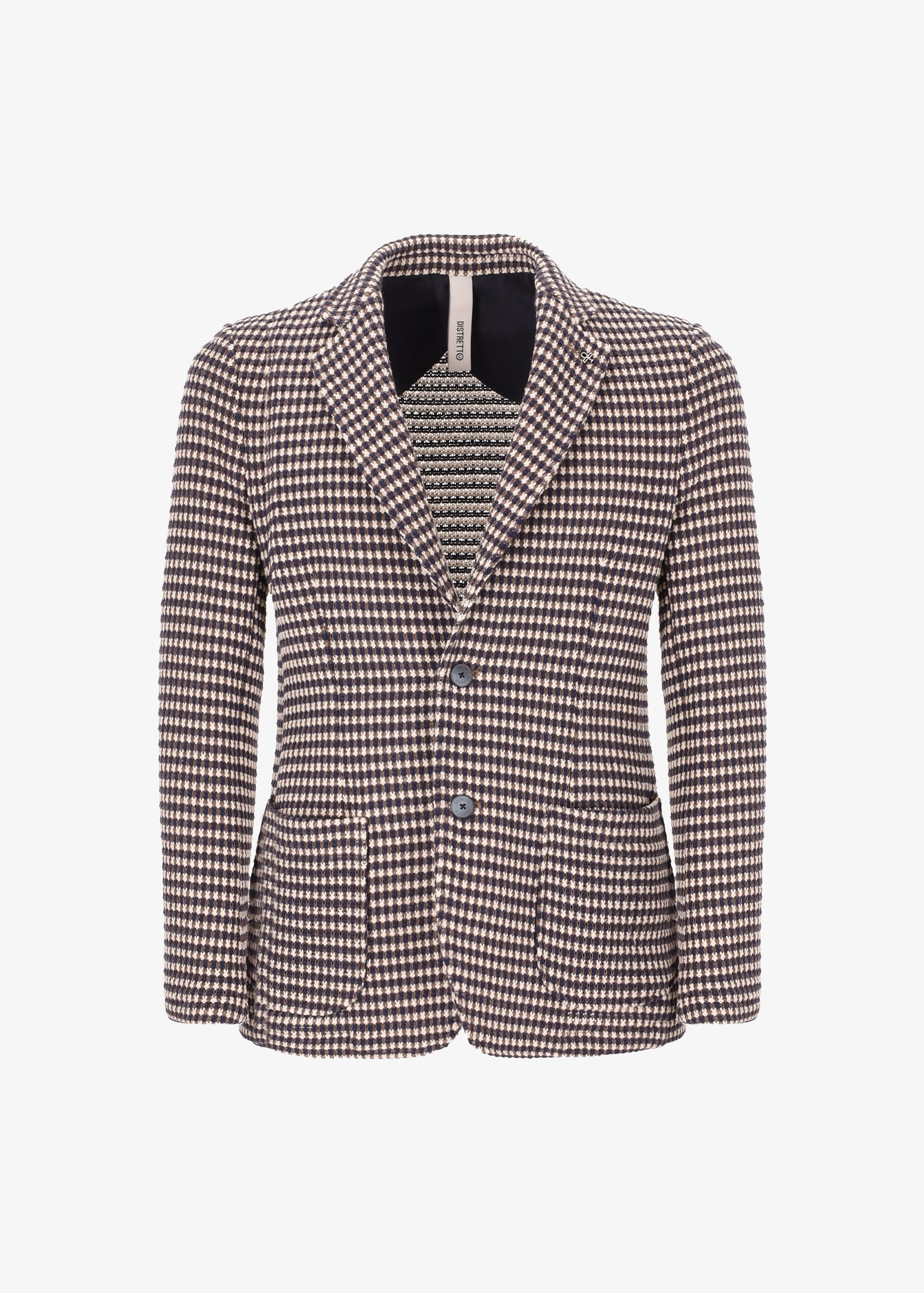 Giacca Reg in Maglia di Cotone Multicolor