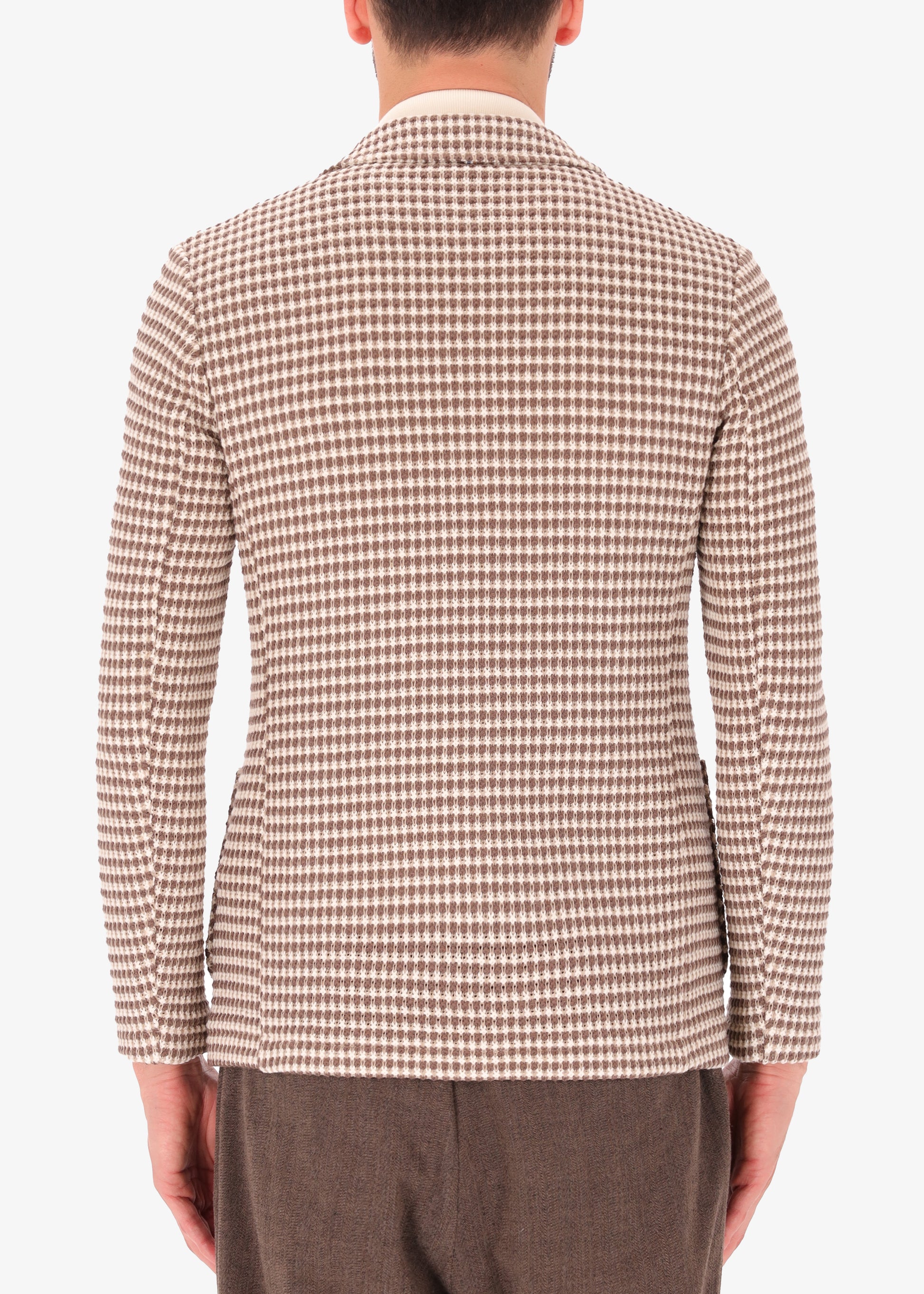 Giacca Reg in Maglia di Cotone Multicolor