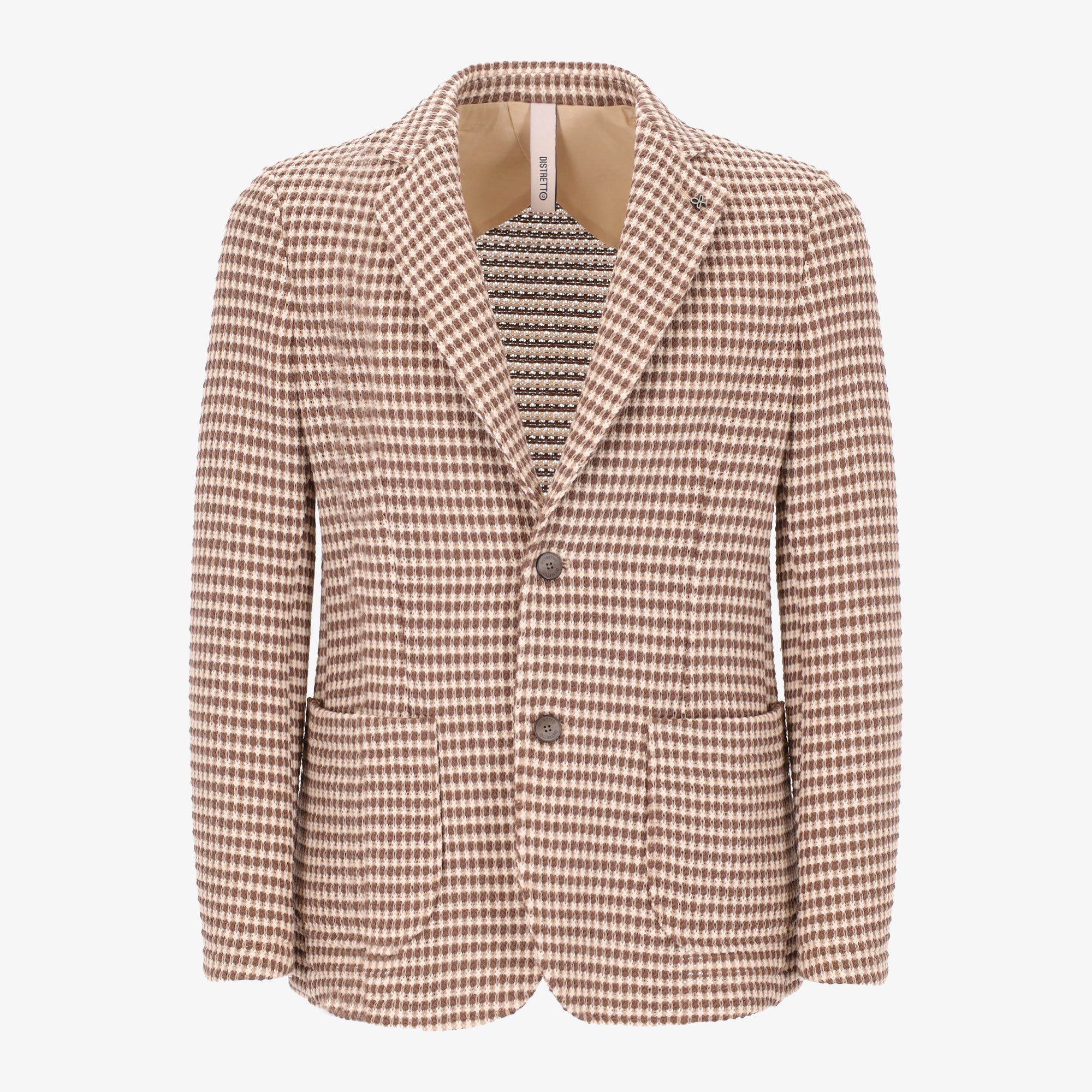 Giacca Reg in Maglia di Cotone Multicolor