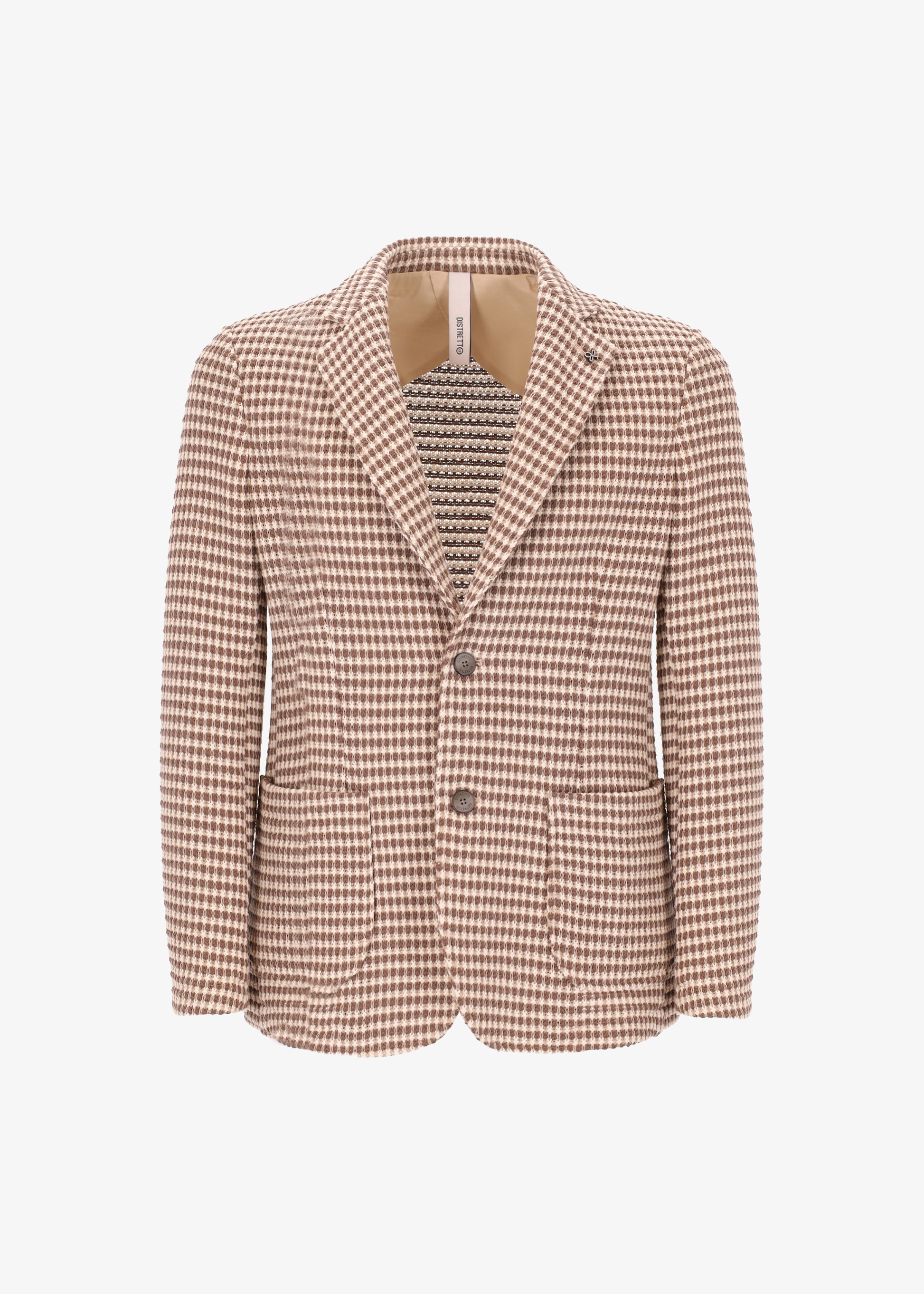 Giacca Reg in Maglia di Cotone Multicolor
