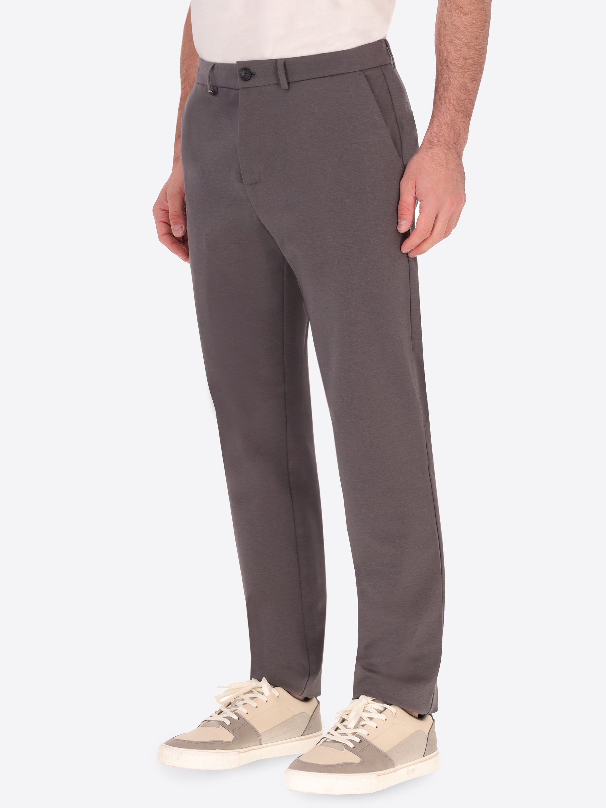 York Hose aus Technischem Punto-Milano-Gewebe