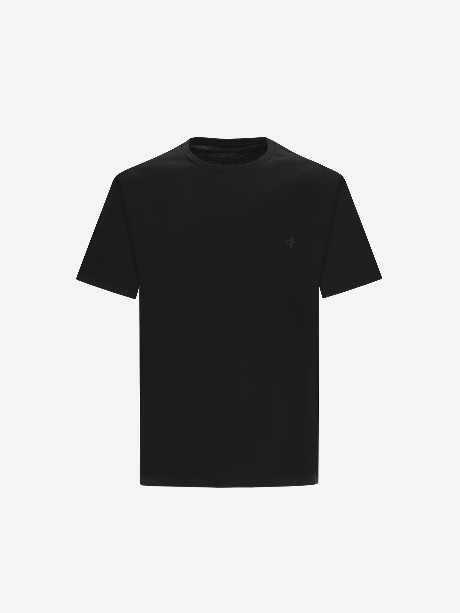 Londra Baumwoll-T-Shirt mit Rundhalsausschnitt und Logo