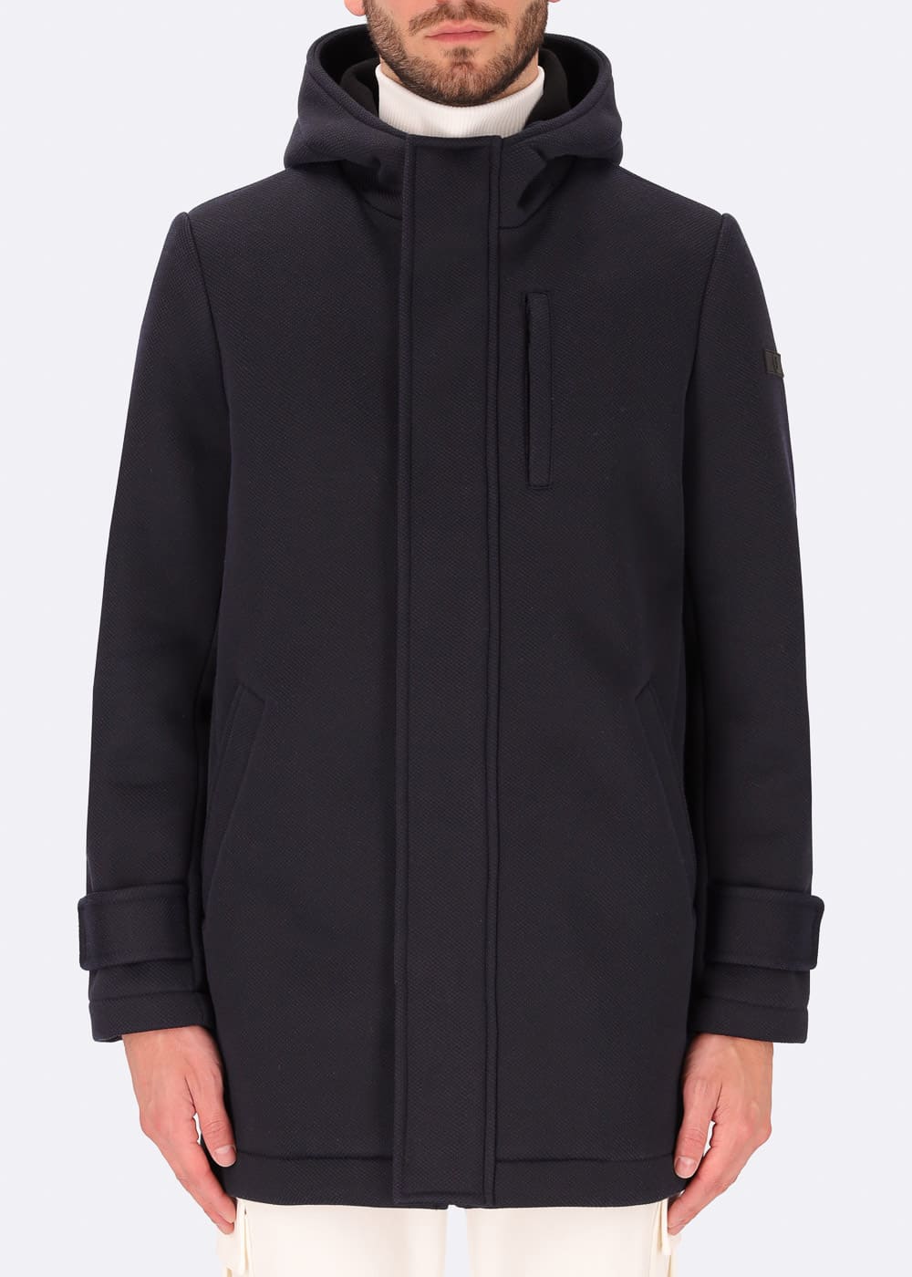 Parka man PARKA CRUISE blue front distretto12