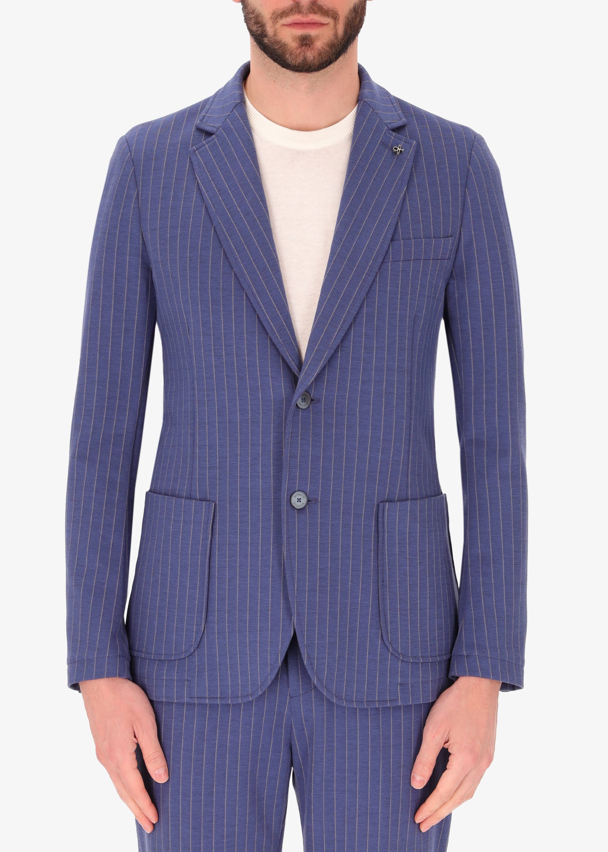 Jacke Luci aus Gestreiftem Jersey