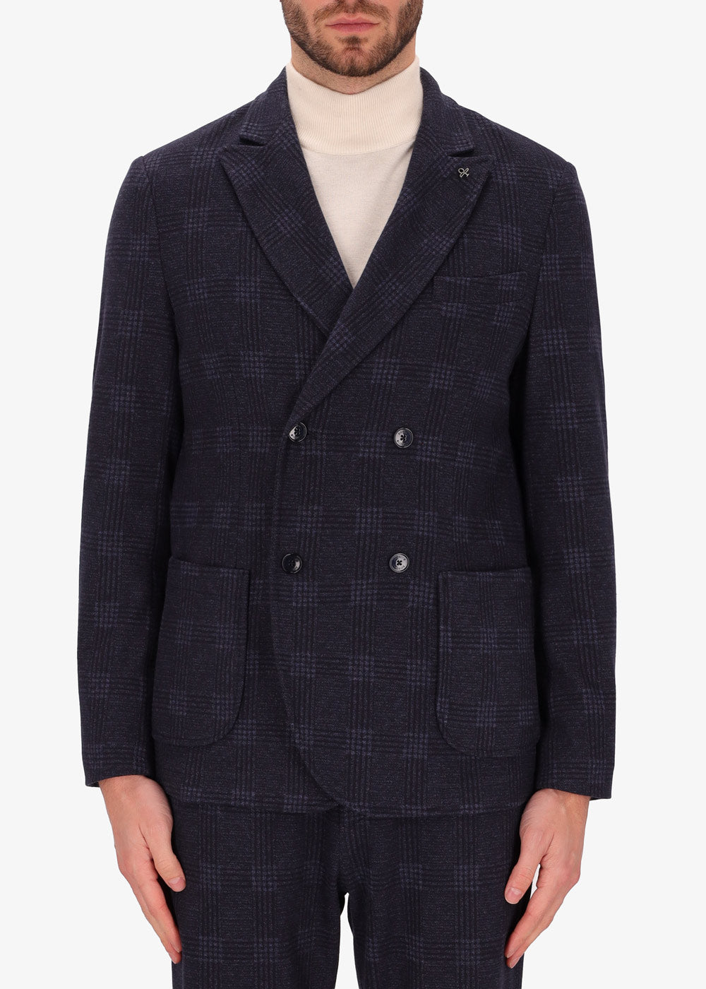 Prince of Wales Double Breasted Jacket Galles