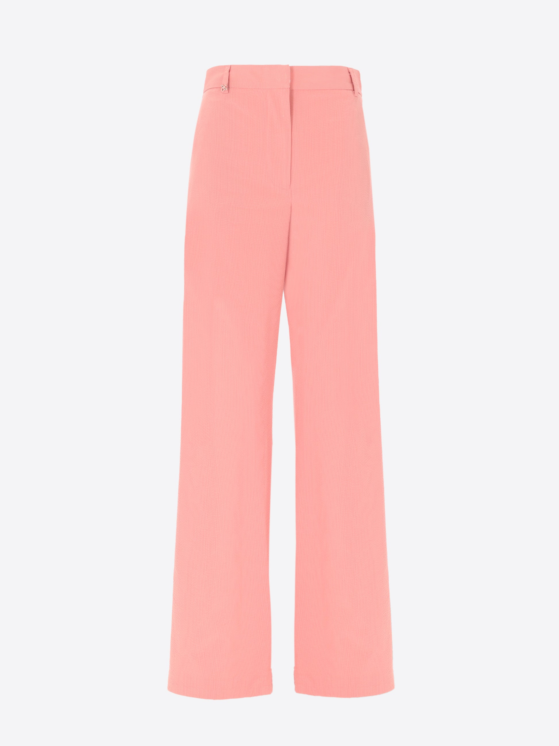 Arezzo Regular Palazzo-Hose Aus Super-Comfort Feinstruktur-Streifengewebe - Woman