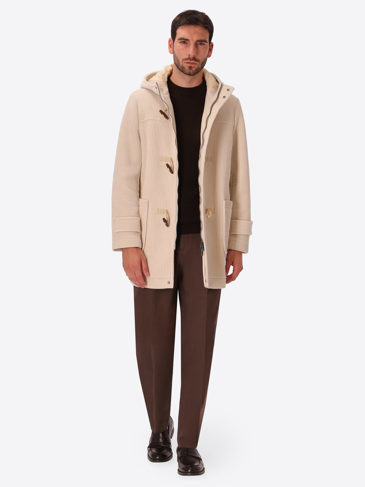 Rocciatore-Velvet Duffle Coat Alba