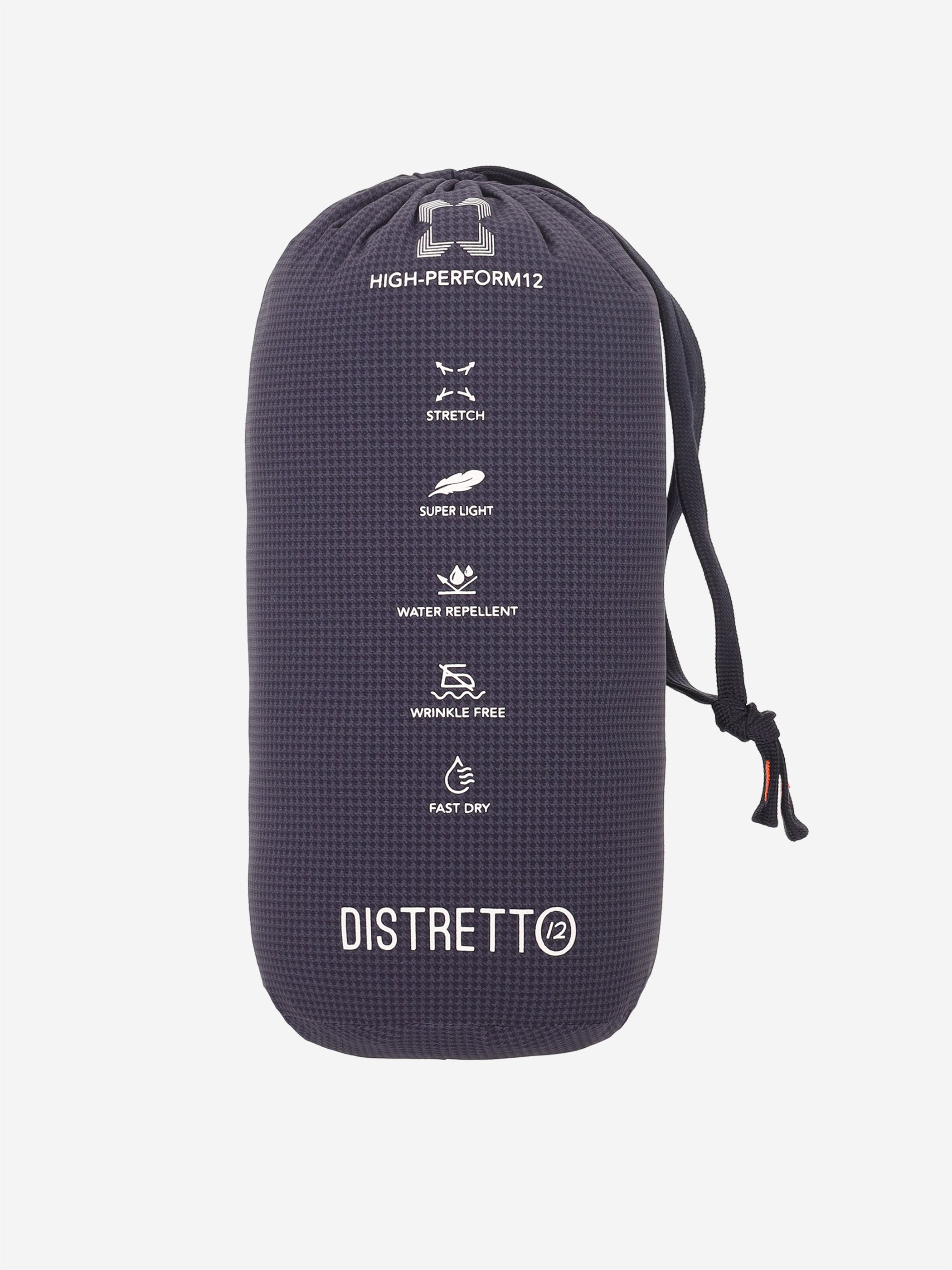 High-Perform12 Rio Pences Trousers Sequoia In Printed Micro-Patterned Fabric