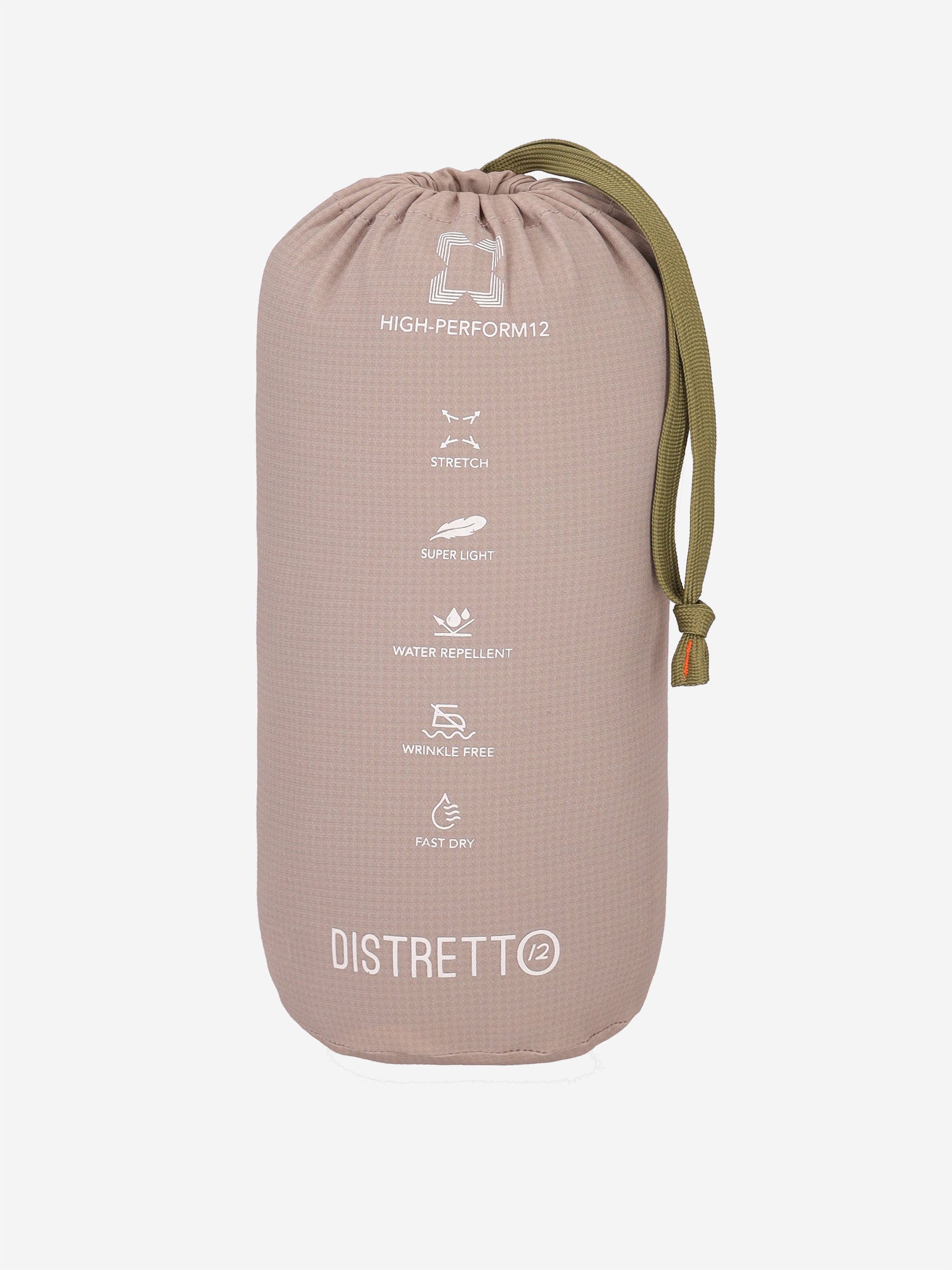 Pantalone Rio Pences High-Perform12 Sequoia In Tessuto Micro Disegno Stampato