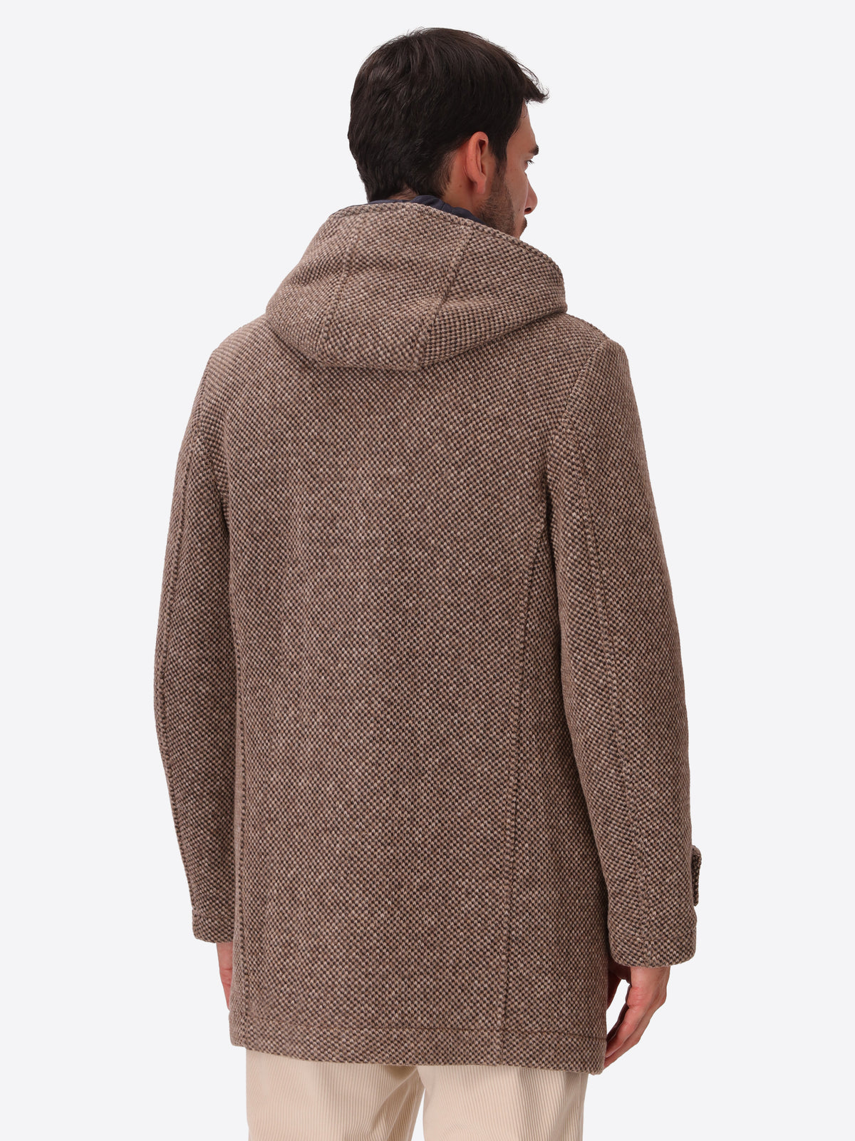 Seed-Stitch Wool-Blend Parka Blasius