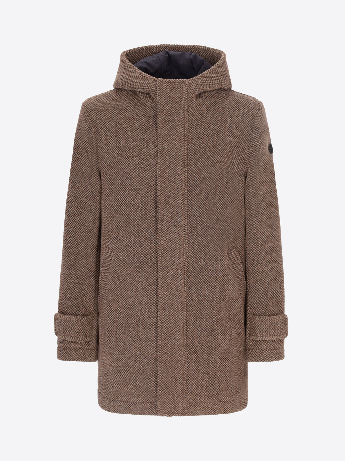Seed-Stitch Wool-Blend Parka Blasius
