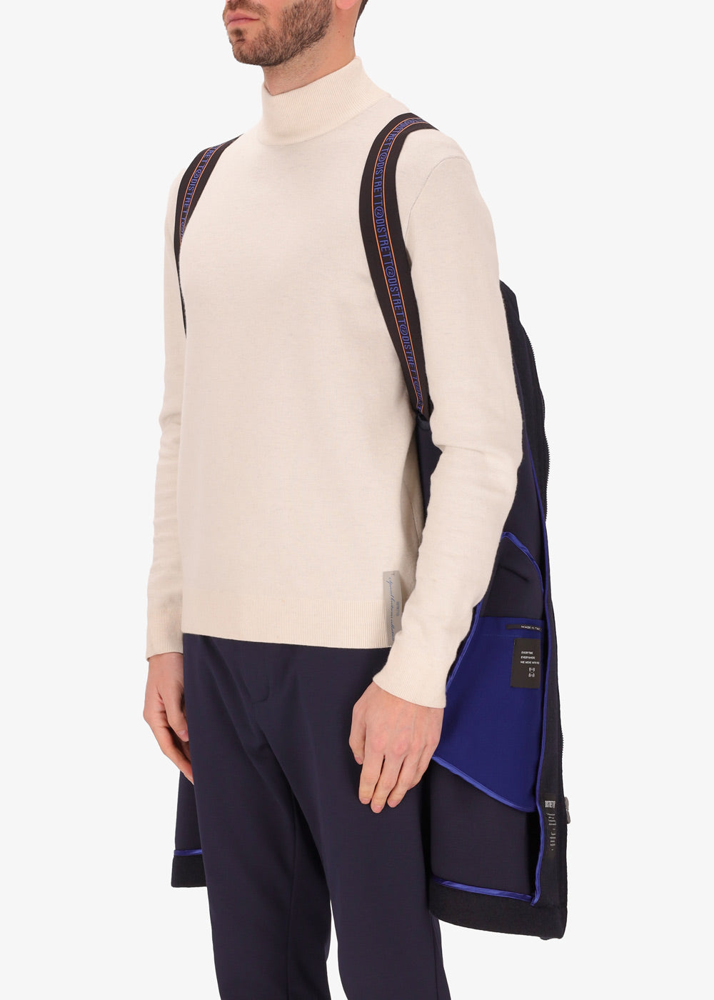 Bonded Stretch Boiled Wool Parka Carlos