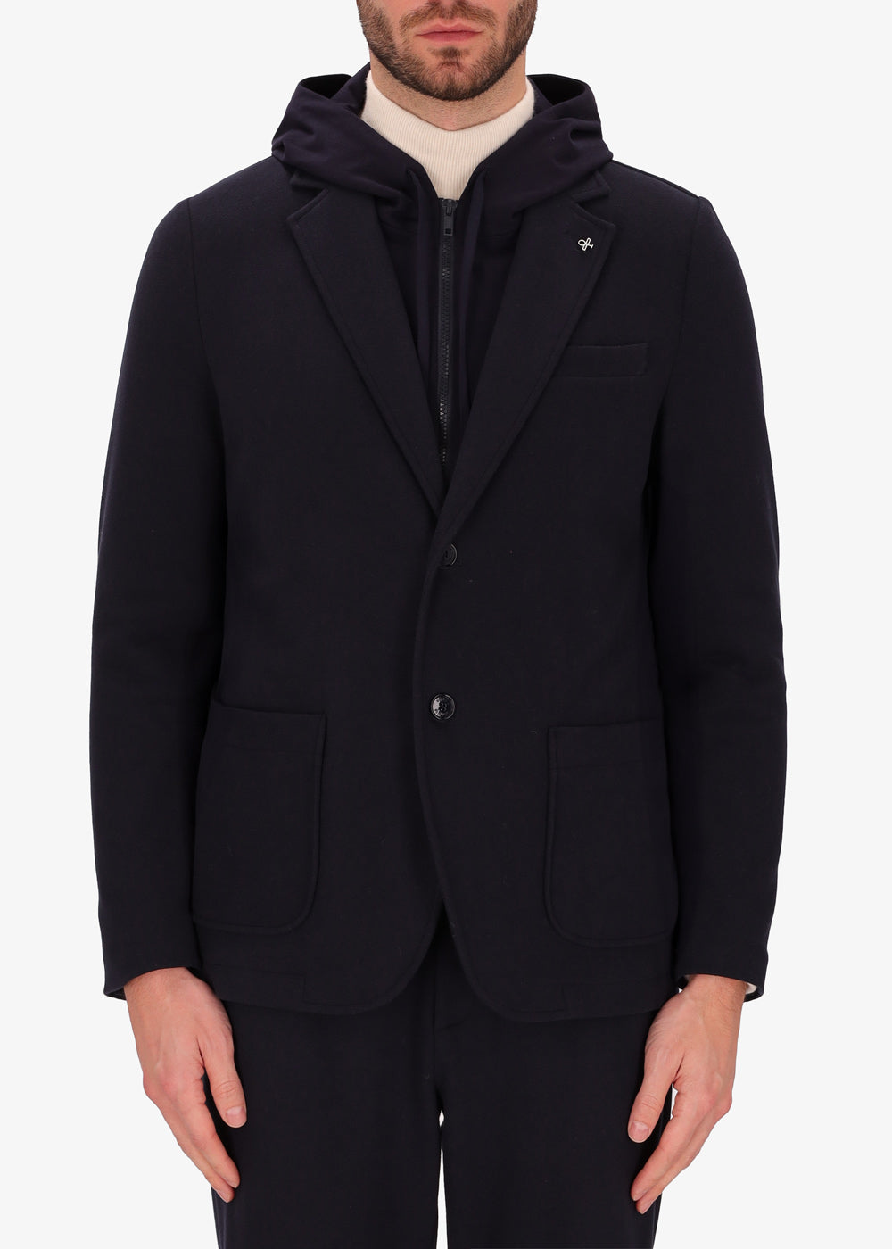 Jacke Feel mit Stretcheinsätzen und abnehmbarer Kapuze