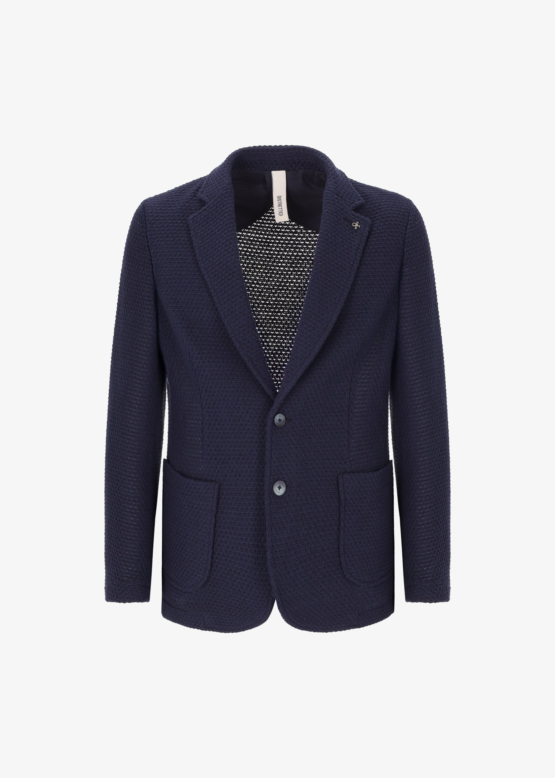 Pit-Jacke aus Baumwollmischstretchstrick