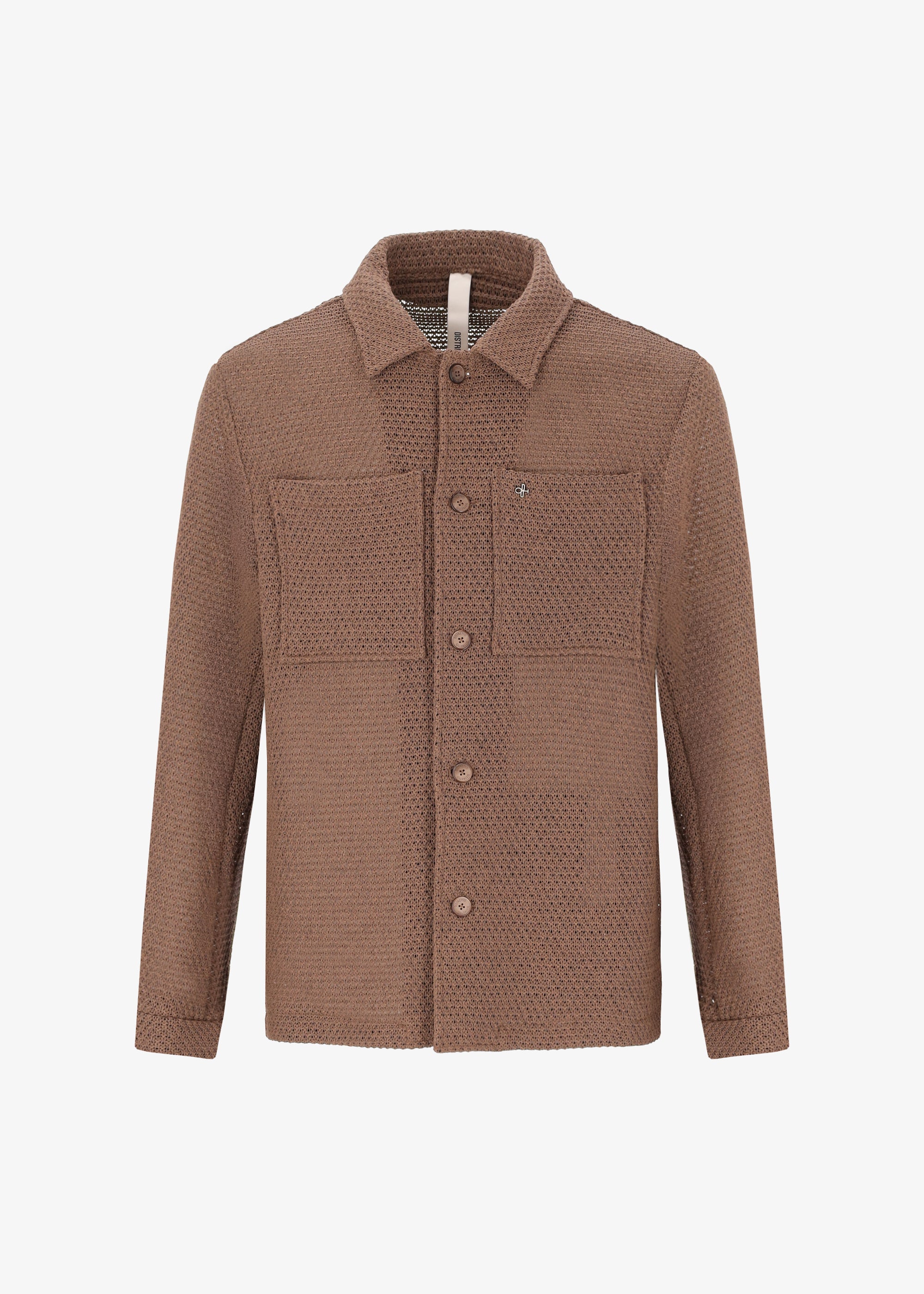 Hemdjacke Pit aus Baumwollmischstrickgewebe