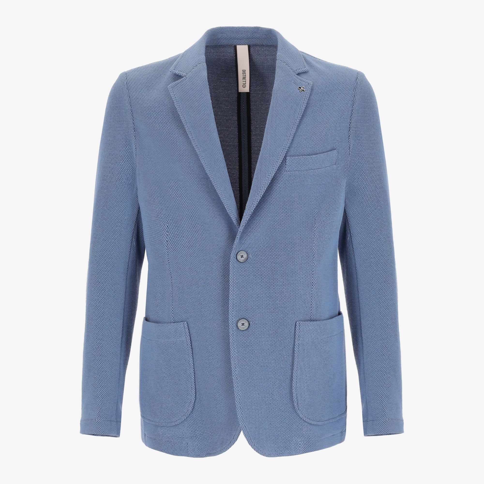 Clay Jacke aus Stretch-Gewebe mit Erhöhtem Punktmuster