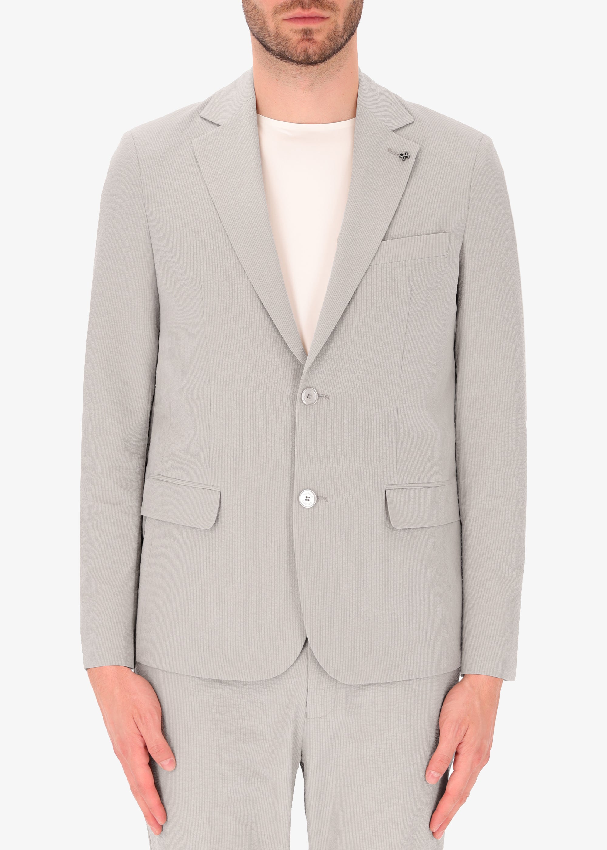 Striped Textured Tailoring Jacket Arezzo - Capsule Tailor-Tech