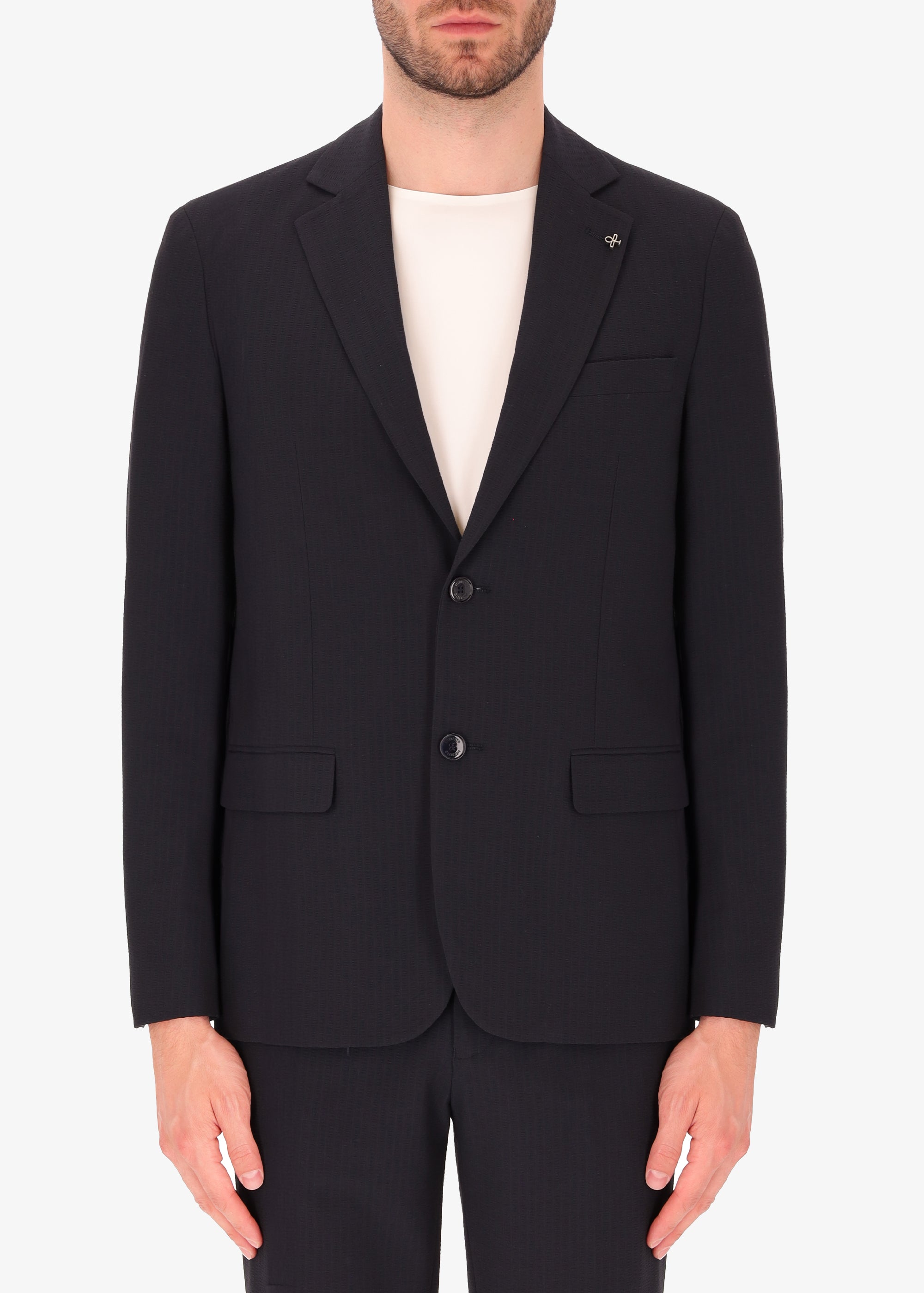 Striped Textured Tailoring Jacket Firenze - Capsule Tailor-Tech