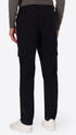 Cargo Leonardo Blue Super-Comfort Velvet Trousers - Model Back View