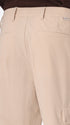 Cargo Leonardo Off White Super-Comfort Velvet Trousers - Close-Up Of The Back Pocket
