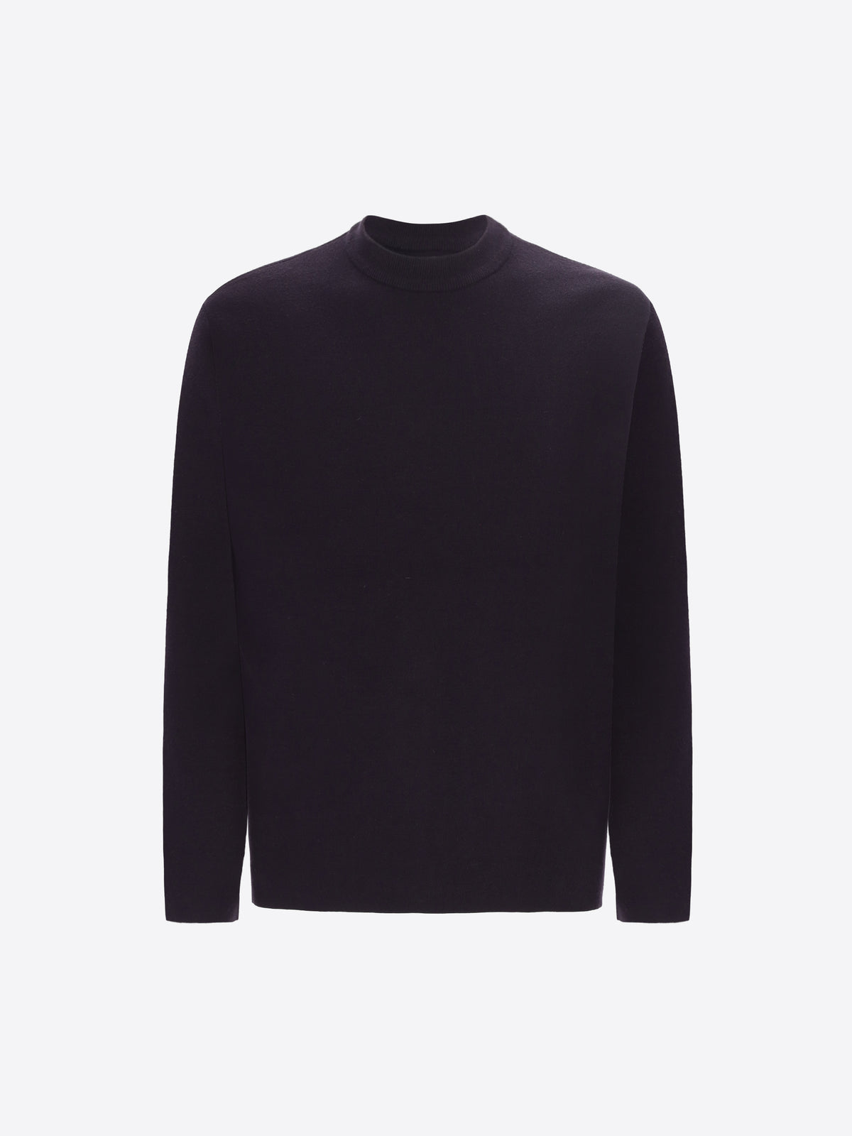 Distretto12 Blue Sustainable Viscose-Blend Compact Knit Sweater Ayres - Product Still Life