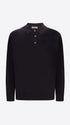 Distretto12 Perugino Blue Technical Cotton-Blend Knit Polo - Product Still Life