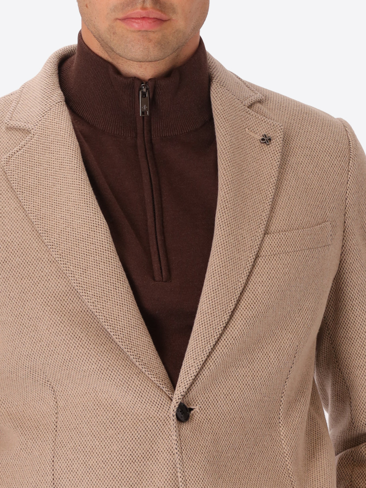 Textured Pin-Dot Jacket Bescar