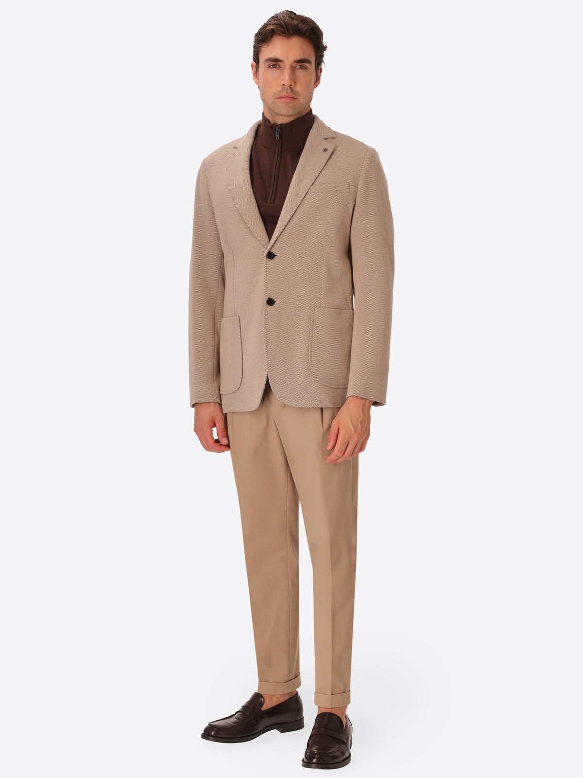 Textured Pin-Dot Jacket Bescar