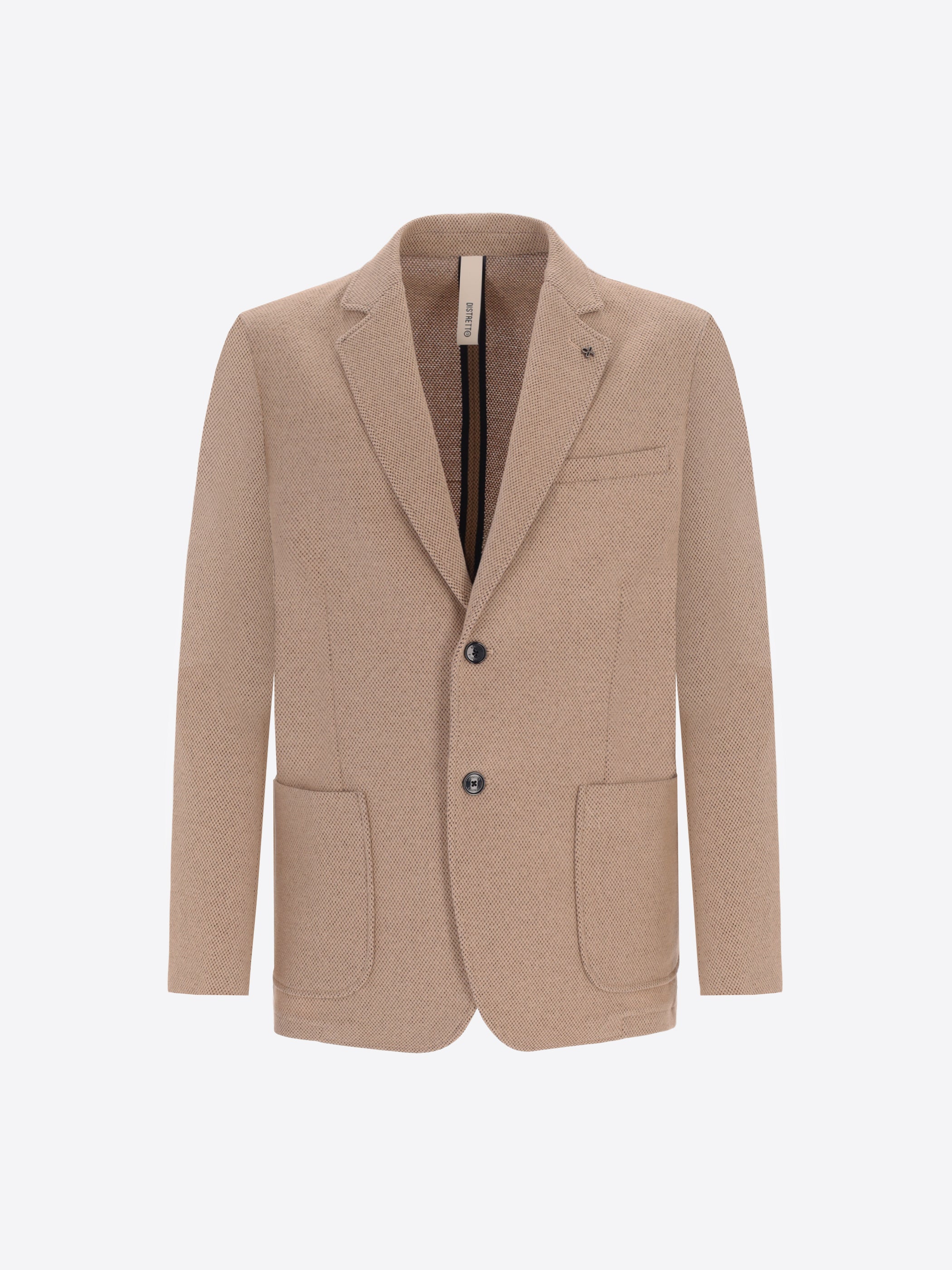 Strukturiertem Pin-Dot-Jacke Bescar