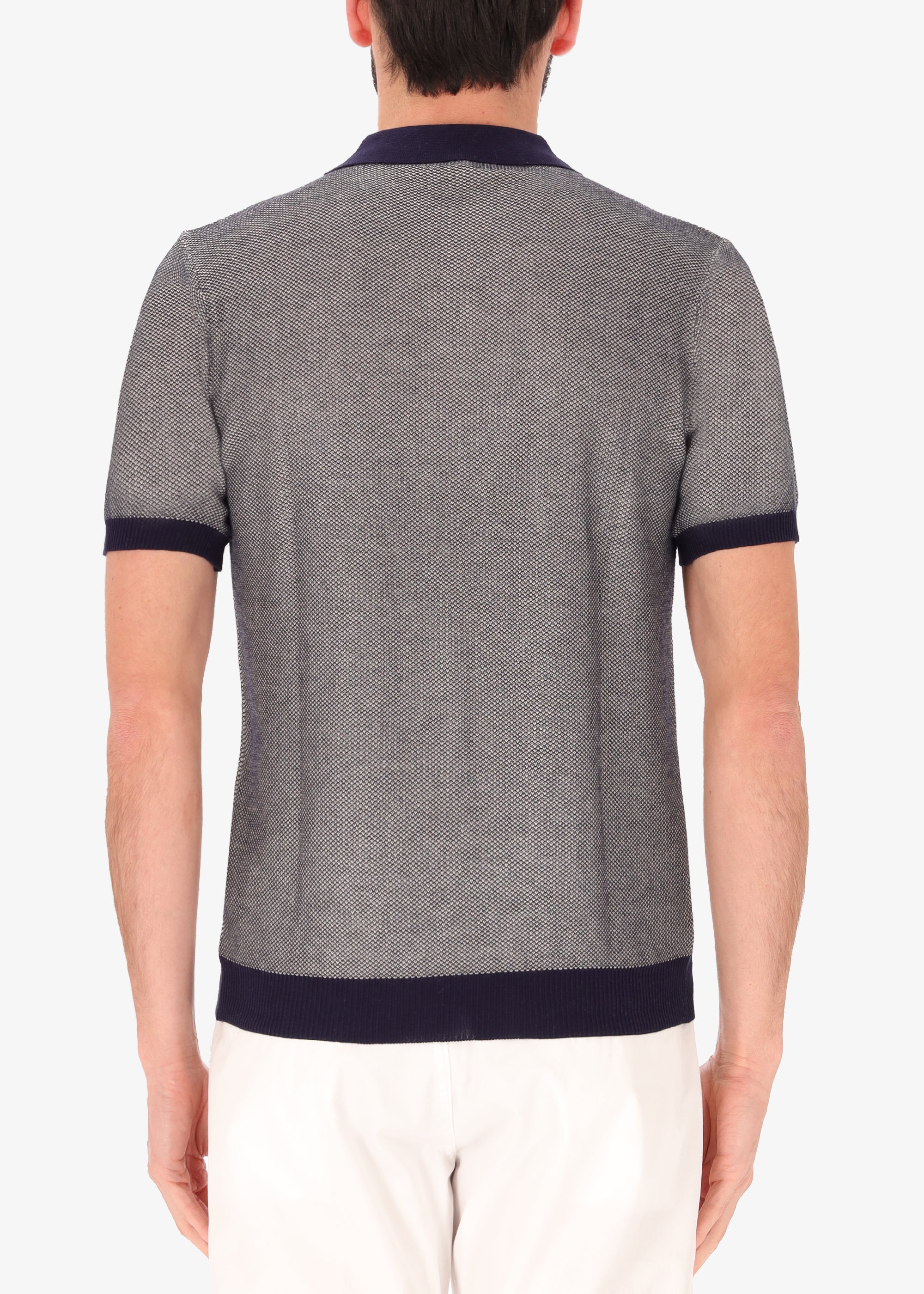 Vanisé Crêpe Cotton Polo Barga