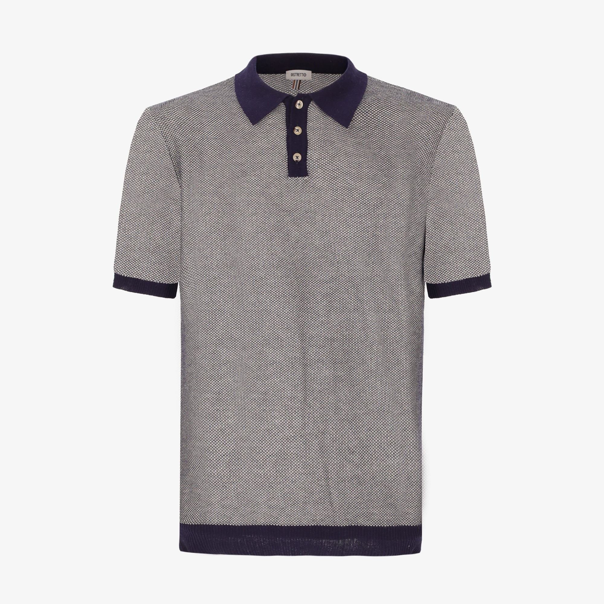 Vanisé Crêpe Cotton Polo Barga