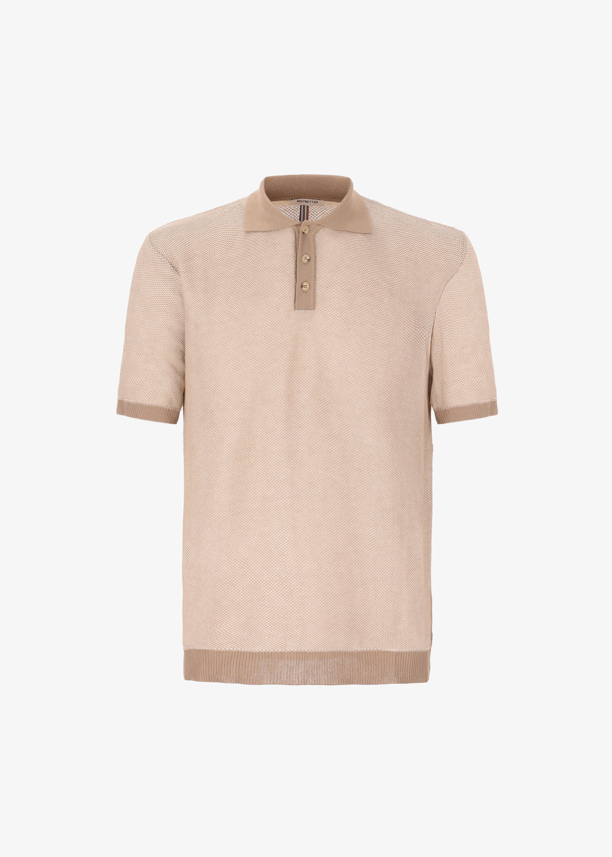 Vanisé Crêpe Cotton Polo Barga