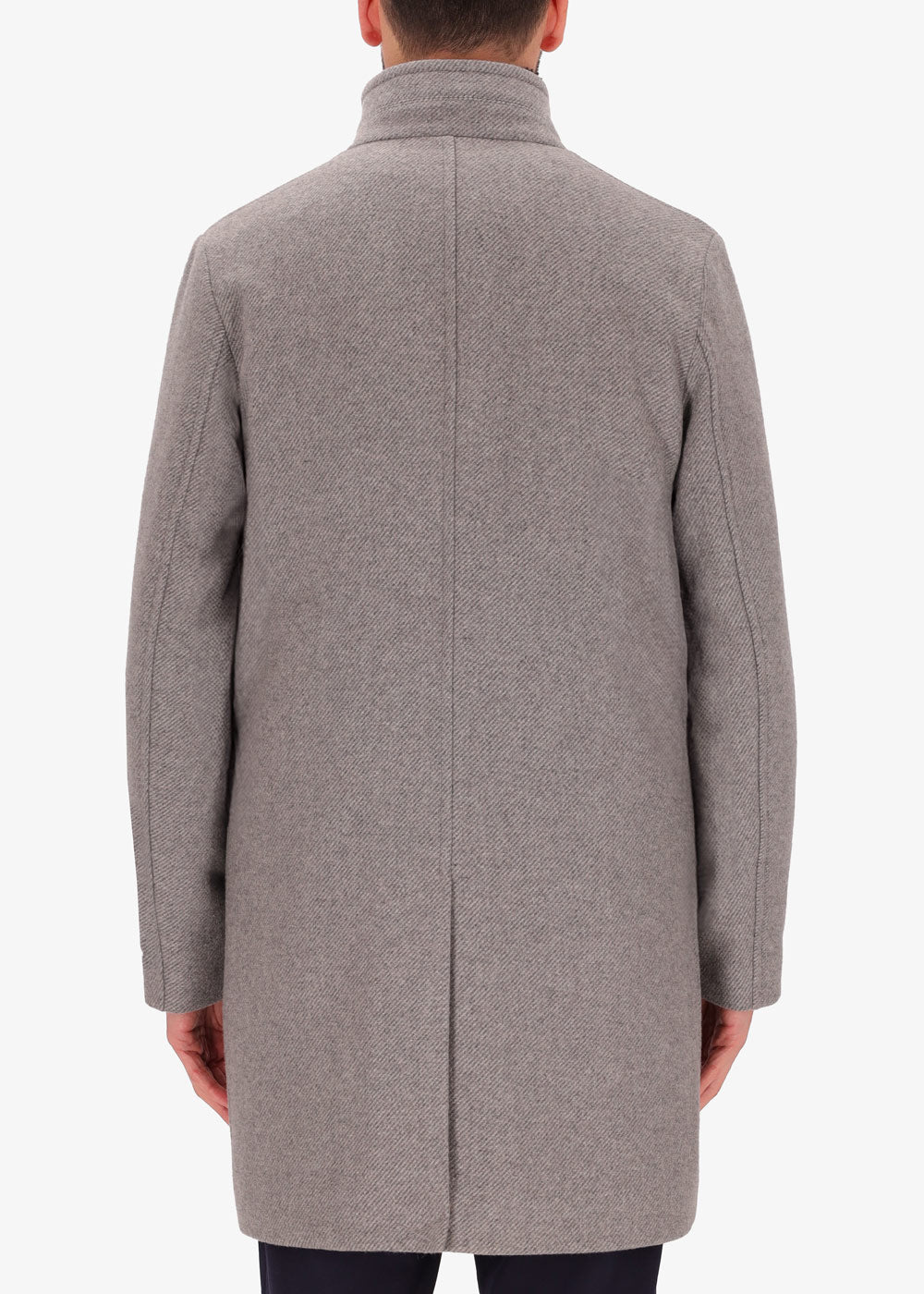 Cappotto Smith in Lana Gabardine Diagonale -  Capsule Eco Design Wool Blend12