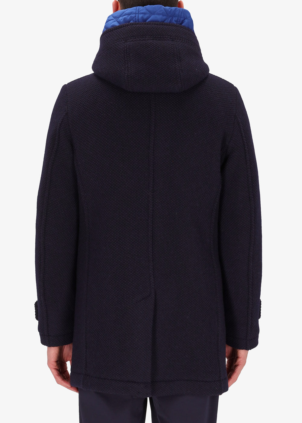 Piquet-Parka Blasius aus Wolle mit abnehmbarer Kapuze