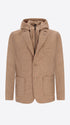 Distretto12 Isaia Cacha/Cacha Wool-Blend Jacket With Detachable Bib - Product Still Life