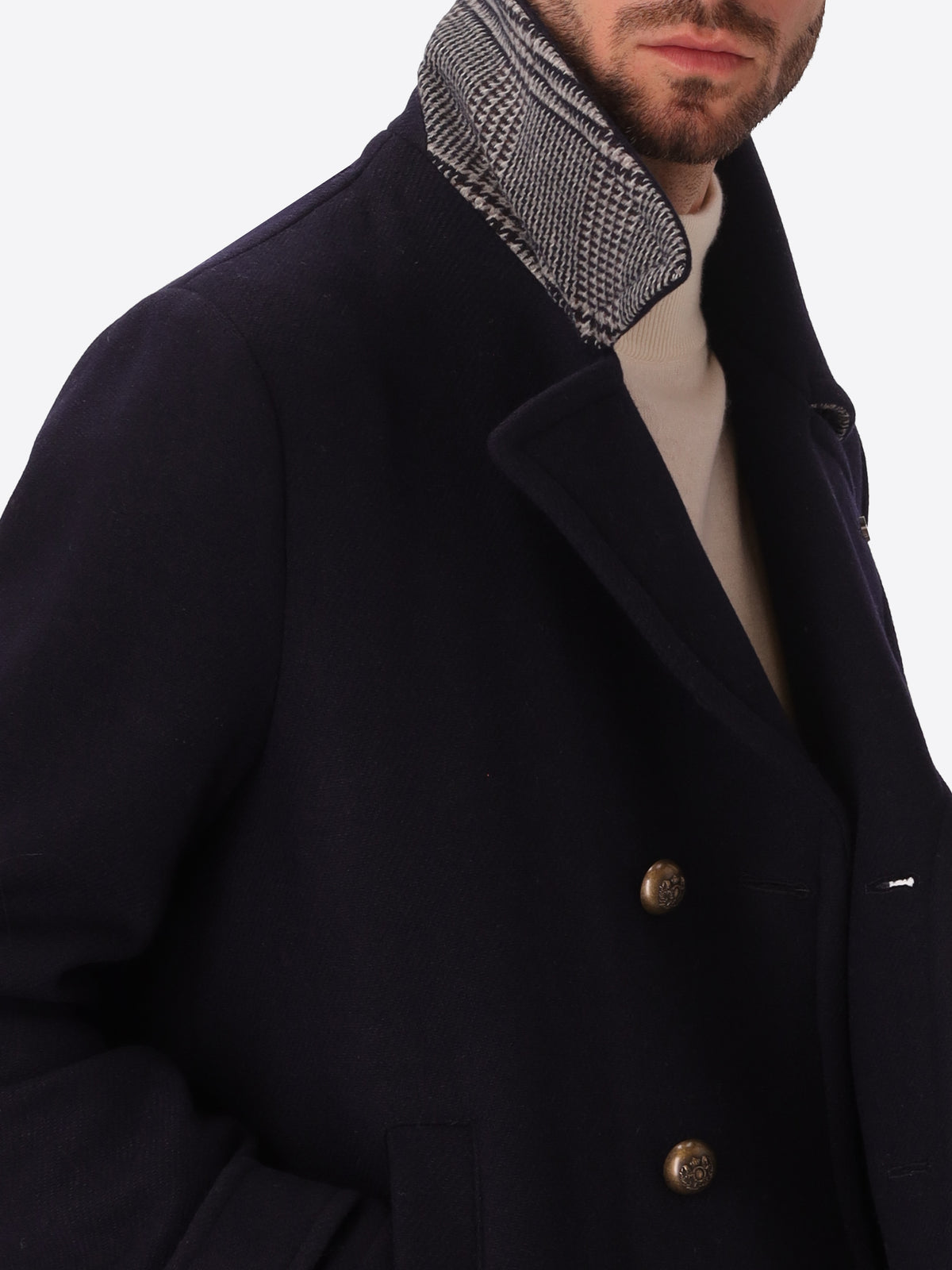 Wool-Blend Peacoat Miró