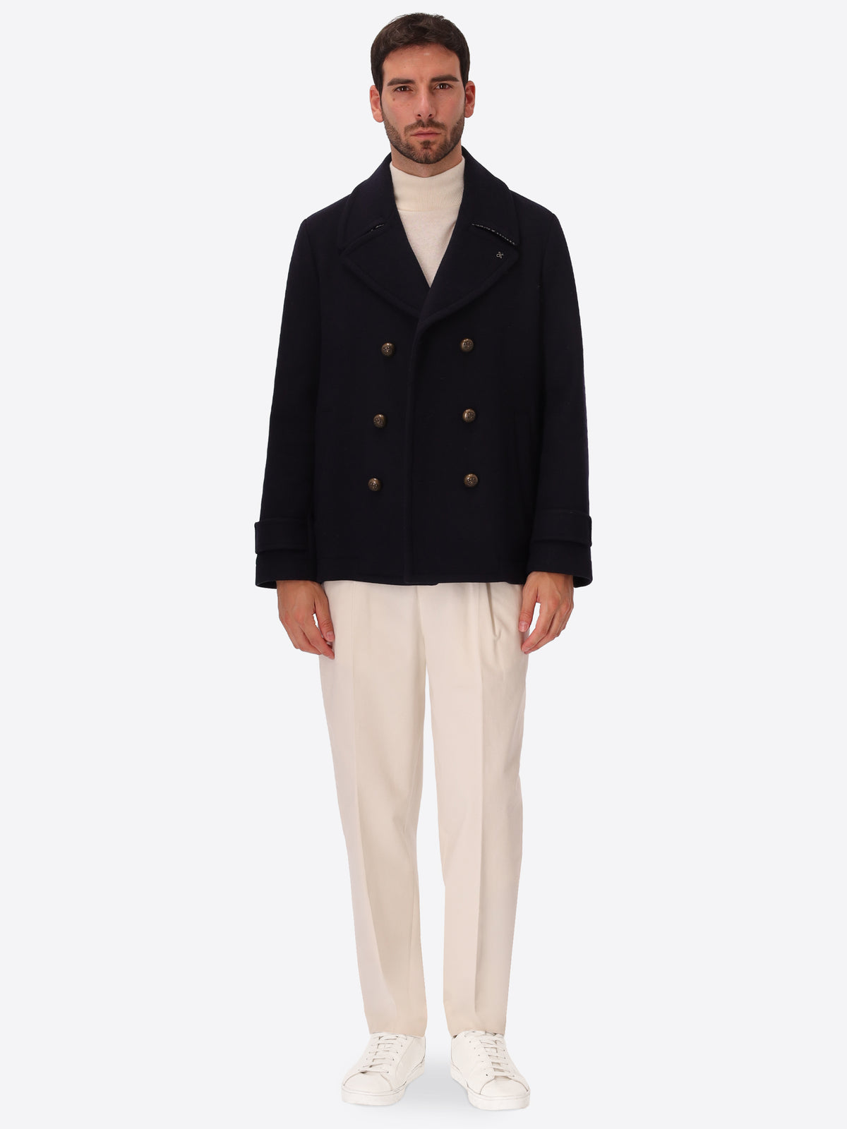 Wool-Blend Peacoat Miró
