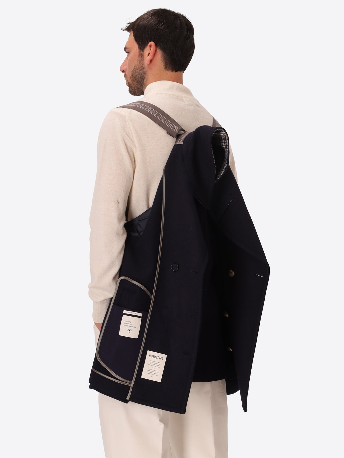 Wool-Blend Peacoat Miró