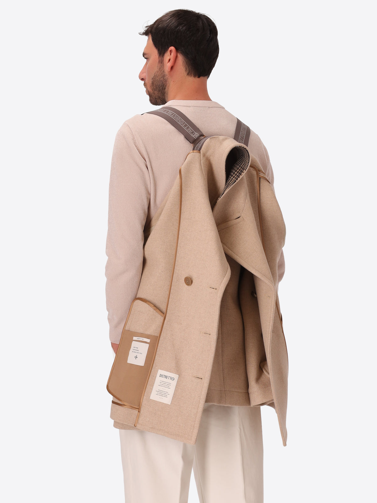Wool-Blend Peacoat Miró