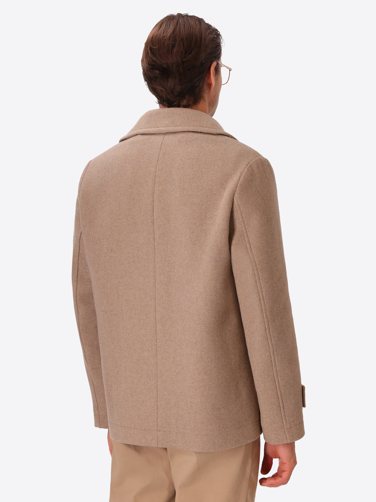 Wool-Blend Peacoat Miró