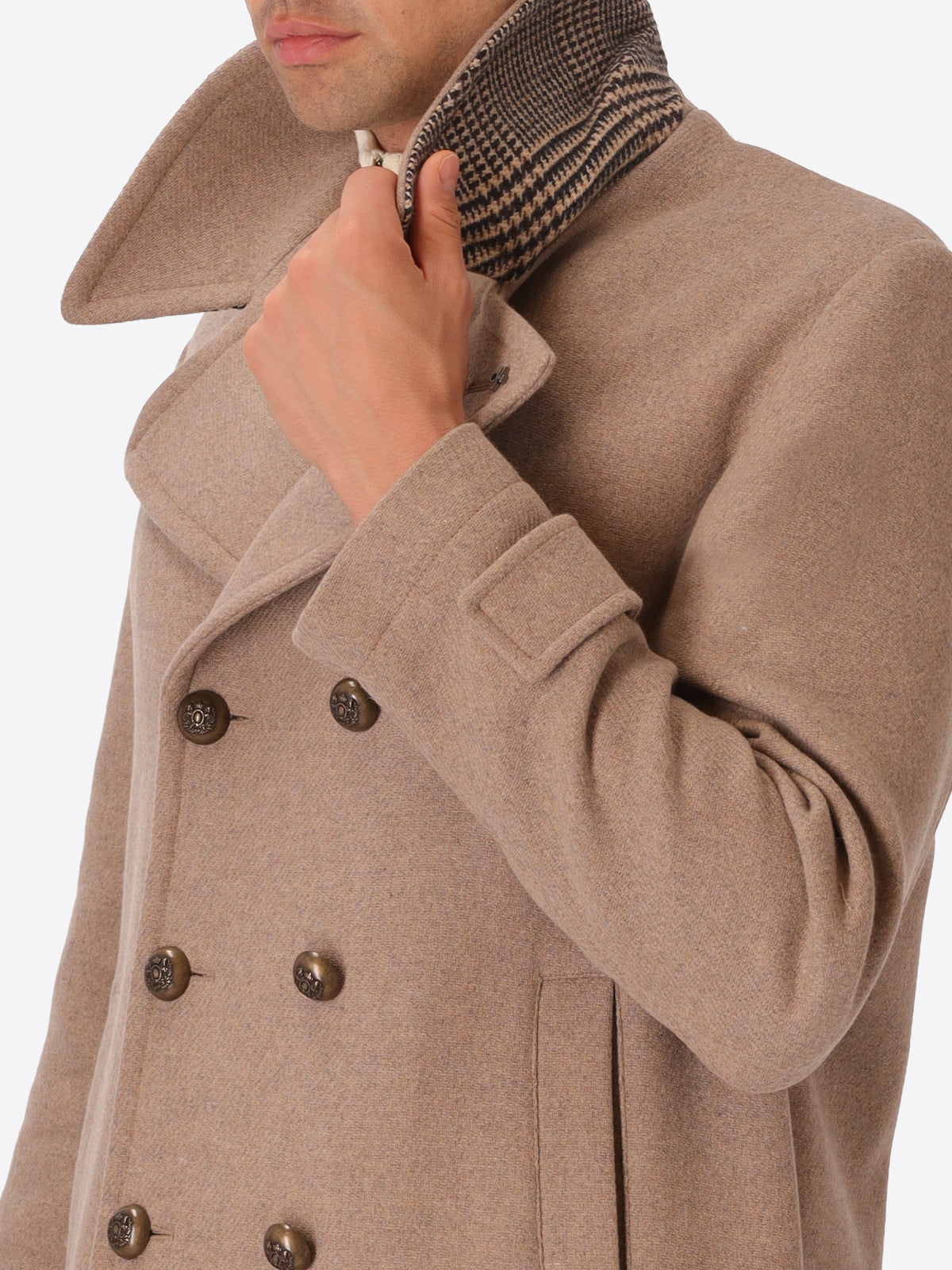 Wool-Blend Peacoat Miró