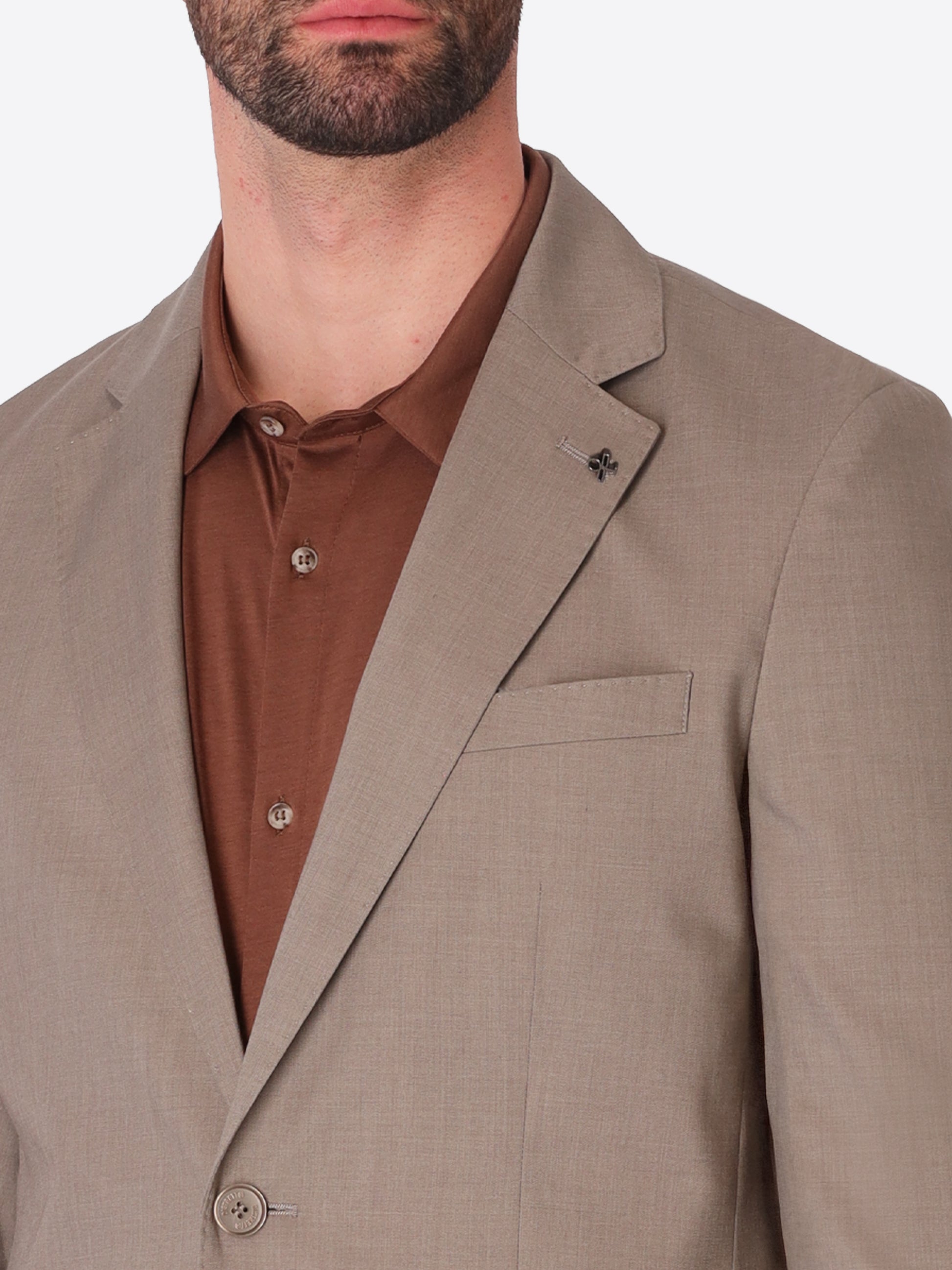 Alabastro Tailoring-Jacke Aus Super-Comfort Cool-Wool-Effekt-Gewebe