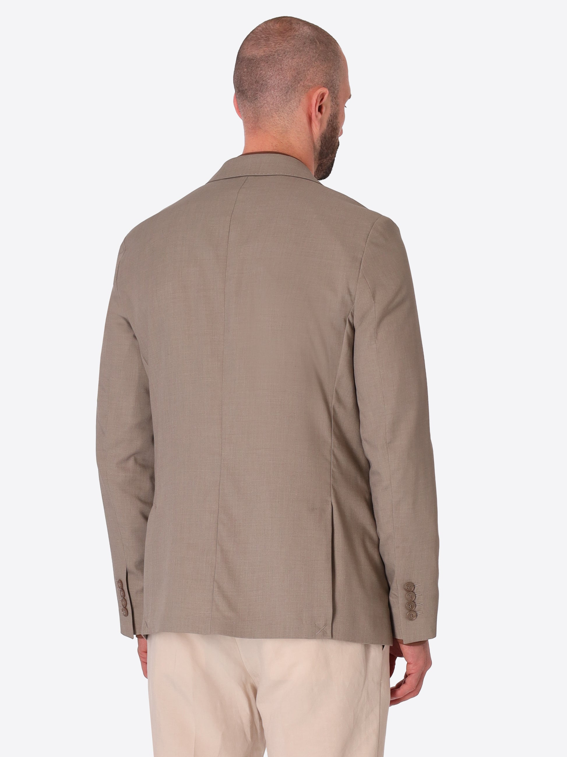 Alabastro Tailoring-Jacke Aus Super-Comfort Cool-Wool-Effekt-Gewebe